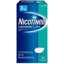 EurimPharm Arzneimittel GmbH Nicotinell Lutschtabletten 1 mg Mint