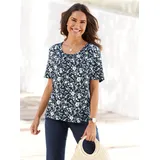 Classic Basics Kurzarmshirt Blau 50