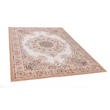 THEKO Teppich Dolna 809 550 beige Ø 133 cm