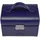 Windrose Schmuckkoffer Jewelry Box blau