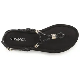 VIVANCE Sommerschuh Damen Schwarz 42