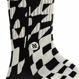 Stance Wave Check Crew Socken 1er Pack Schwarz 43-47