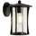Searchlight Außenleuchte Aluminium Glas spritzwassergeschützt E27 schwarz
