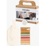 Creativ Company Mini Kreativ Set Sticken, Kosmetiktasche, Creme