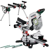 Metabo Akku Kappsäge KGS 18 LTX BL 305 + Untergestell KSU 251
