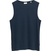 s.Oliver Slim Fit Tank Top aus Baumwollmix mit Crew Neck - blau - XL
