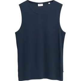 s.Oliver Slim Fit Tank Top aus Baumwollmix mit Crew Neck - blau - XL
