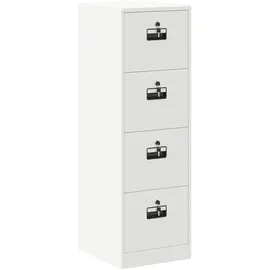 vidaXL Aktenschrank 2 pcs 44 x 50 x 106,5 cm Weiß