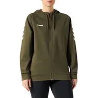 hummel GO Baumwoll Kapuzenjacke Damen grape leaf XS