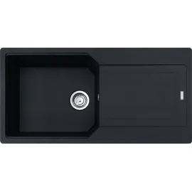 Franke Einbauspüle Fragranit Urban UBG 611-100 Black Matt - Schwarz