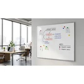 ALLboards Whiteboard 120 x 100 cm Weiß