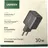 UGREEN 30W 3-Port GaN II Fast Wall Charger USB-A & 2 x USB-C Black (55536)