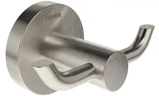 Ravak Doppelhaken Kona Edelstahl gebürstet X07P1273