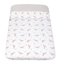 Chicco 2-teiliges Bettwäsche-Set für Kinderbett, N2M, 100% Baumwolle, kompatibel mit Chicco Next2Me und Matratzen von 50 x 83 cm, Bettlaken und Spannbettlaken, 0 Monate +, Rosa