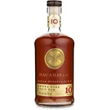 BACARDÍ Gran Reserva 10 Jahre alter Premium Caribbean Rum, 40% Vol., 70 cl/700 ml, im Eichenfass gereifter Karibik-Rum, 10 Jahre unter karibischer Sonne gelagert, ideal als Geschenk & für Cocktails