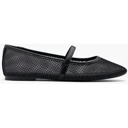 Mary Jane Ballerina - Damen - schwarz