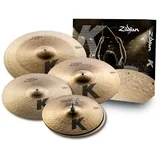 Zildjian K Custom Dark Cymbal Box Set - 14 Zoll Hi-Hats, 16 Zoll/18 Zoll Crash, 20 Zoll Ride
