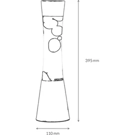 Licht-Erlebnisse Lavalampe Blau Grün 2 St.