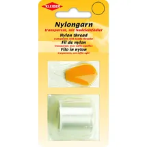Kleiber 69997 Nylongarn/transparentes Garn, 100 Prozent Nylon, transparent, 10000 x 0,011 x 0,011 cm