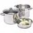 KitchenCraft World of Flavours Nudeltopf mit Dampfeinsatz 4 l