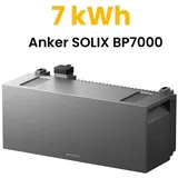 Anker Balkonkraftwerk Anker SOLIX BP7000 Erweiterungsakku für Anker SOLIX Solarbank Max AC, (langlebiger LFP-Speicher, IP66 wetterbeständig), Modular erweiterbar bis zu 42kWh