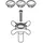 Hansgrohe Griff Axor Montreux 2-Griff Waschtischarmatur warm/kalt chrom