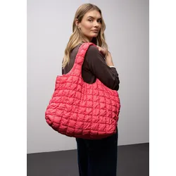 Schultertasche STREET ONE, Damen, striking coral, Stoff, Polyester, Taschen Schultertasche, Basic