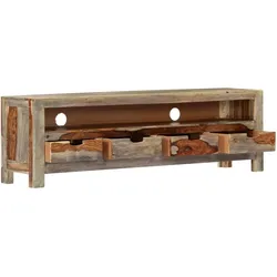 vidaXL TV-Schrank 130x30x40 cm Massivholz Palisander