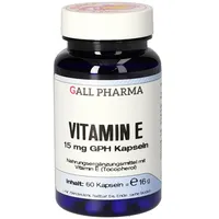 Hecht Pharma Vitamin E 15 mg GPH Kapseln 60 St.