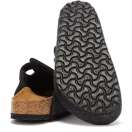 Birkenstock Boston Wollfilz anthrazit 43