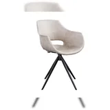 KAWOLA Zaja Microfaser drehbar creme weiß