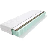 Latexmatratze 7-Zonen 100x205 cm, Hypoallergene & Antiallergische, 18 cm hohe, Godre, 18 cm hoch 100 cm x 205 cm x 18 cm