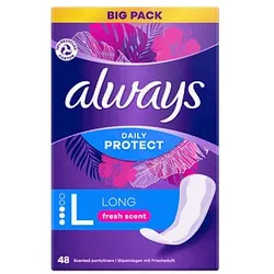 always Slipeinlagen Daily Protect Long, 48 St.