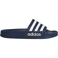Adidas Adilette Shower Slides Dark Blue / Cloud White