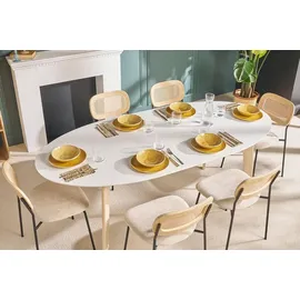 miliboo Leena 150 x 75 x 90 cm weiß