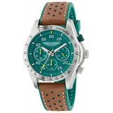 Aston Martin AML Thrill grün Silikon/Leder 44 mm MTRS1F501