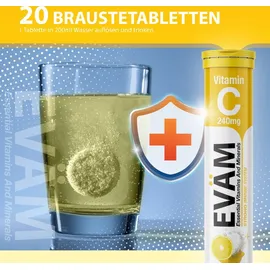 eväm Vitamin C Brausetabletten 20 Stück
