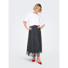 Only Maxirock Damen Grau 36