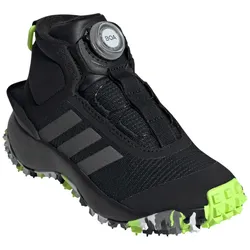 adidas Trail-Wanderschuhe Fortatrail Boa (All Terrain, BOA-Schnürsystem) schwarz Jungen