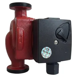 chm 3-Stufige Zirkulationspumpe CRS25/4-130 - Rot