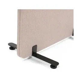 HJH Office Mobile Akustik Trennwand 2er Set Taupe