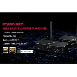 FIIO BTA30 Pro Hi-Res Bluetooth-Transmitter/Empfänger TX/RX mit LDAC Unterstützung