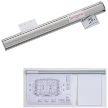 Maul Klemmleiste 100,6 cm Silber 1 St.