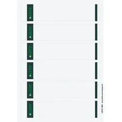 Ordneretikett 16862085 kurz/schmal Papier grau 150 St./Pack. - grau