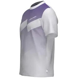 Head Tennis-Tshirt Pro (Moisture Transfer Microfiber Technologie) lila/weiss Herren
