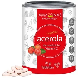 Acerola Lutschtabletten ohne Zuckerzusatz