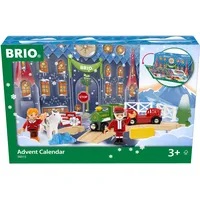 BRIO World 36015 Adventskalender 2023 | Zubehör zum Zugset für Kinder ab 3 Jahren, kompatibel Eisenbahnsets & Accessoires