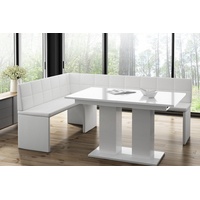 360 Kulissen-Esstisch Esstisch, Tisch, Esszimmertisch, Säulentisch ausziehbar in 3 Farben braun