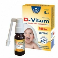 D-VITUM 400 j.m., VITAMIN D für Babys, AEROSOL, 6 ml  IMMUNSYSTEM KNOCHEN