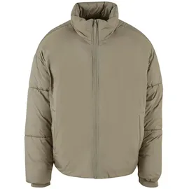 Build Your Brand Oversized Daunenjacke - Pale Olive - XL